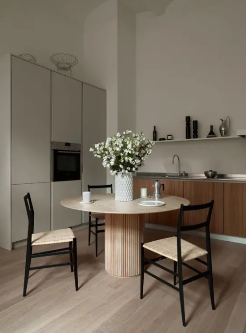 minimalist mutfak