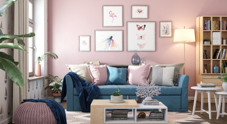 Oturma Odanız İçin En İyi 8 Renk Kombinasyonu